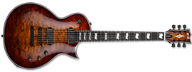 	ESP E-II Eclipse Tiger Eye Sunburst 6-String Electric Guitar 2023